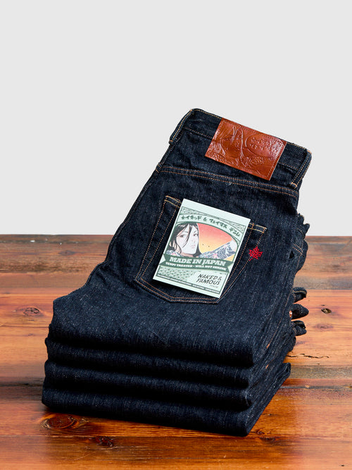 MIJ12 "Aomidori" 16oz Greencast Slub Selvedge Denim - Easy Guy Fit