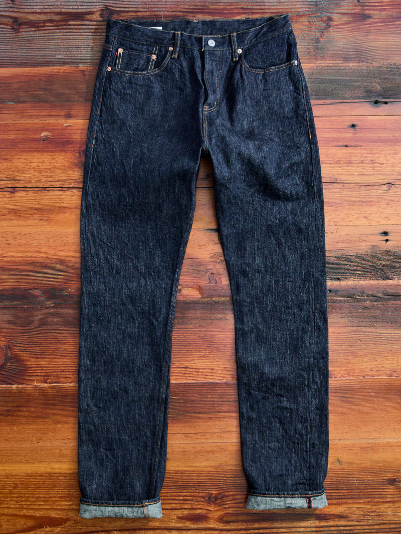 MIJ12 "Aomidori" 16oz Greencast Slub Selvedge Denim - Weird Guy Fit