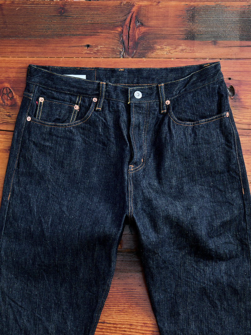 MIJ12 "Aomidori" 16oz Greencast Slub Selvedge Denim - Weird Guy Fit
