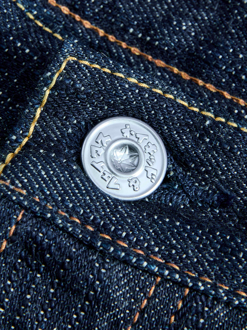 MIJ12 "Aomidori" 16oz Greencast Slub Selvedge Denim - Weird Guy Fit