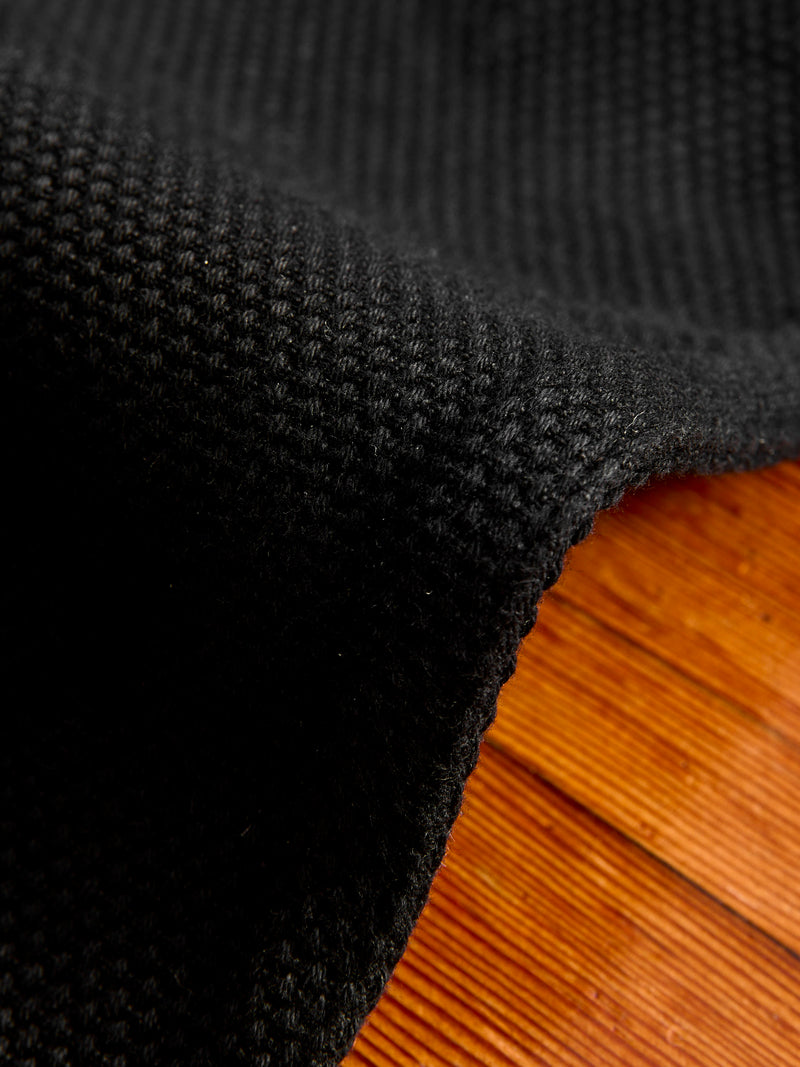 1877S "Kurozome" 14oz Deep Black Selvedge Sashiko Pants - Slim Straight Fit