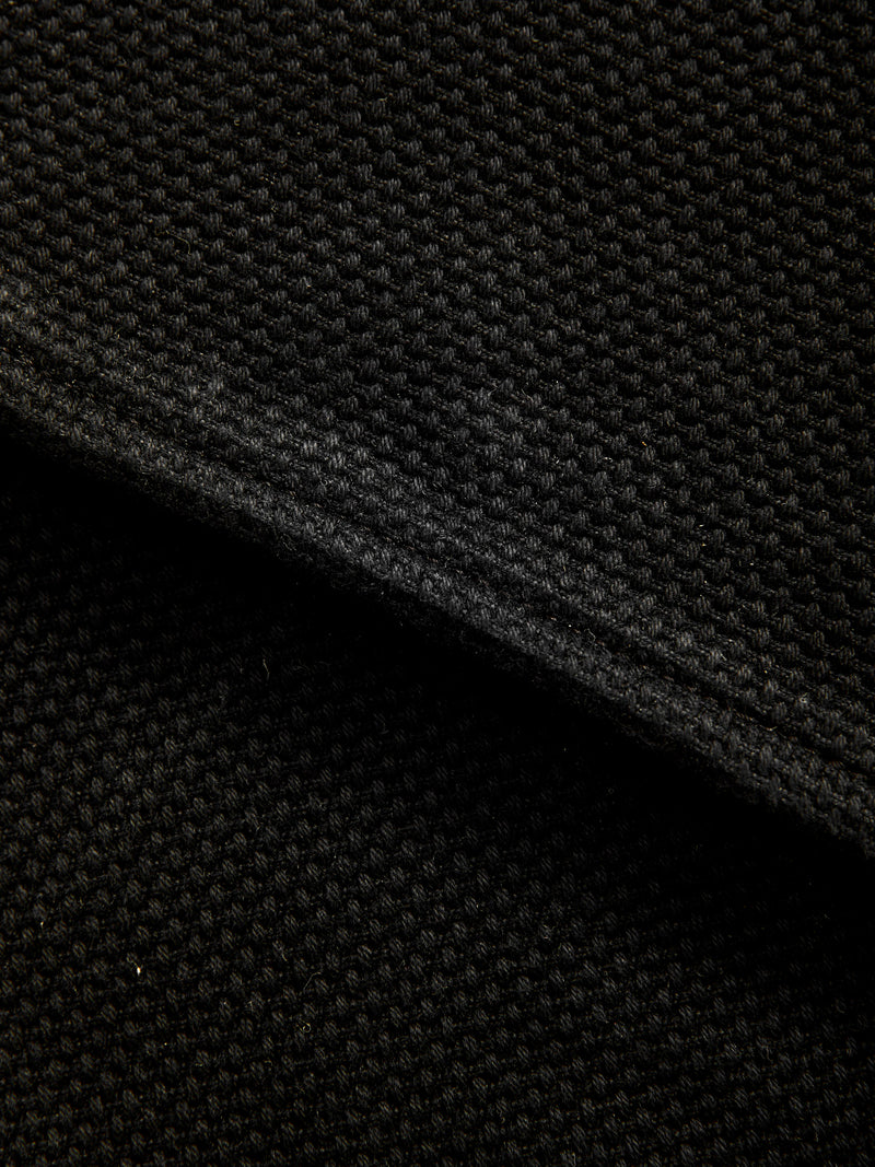 1877S "Kurozome" 14oz Deep Black Selvedge Sashiko Pants - Slim Straight Fit