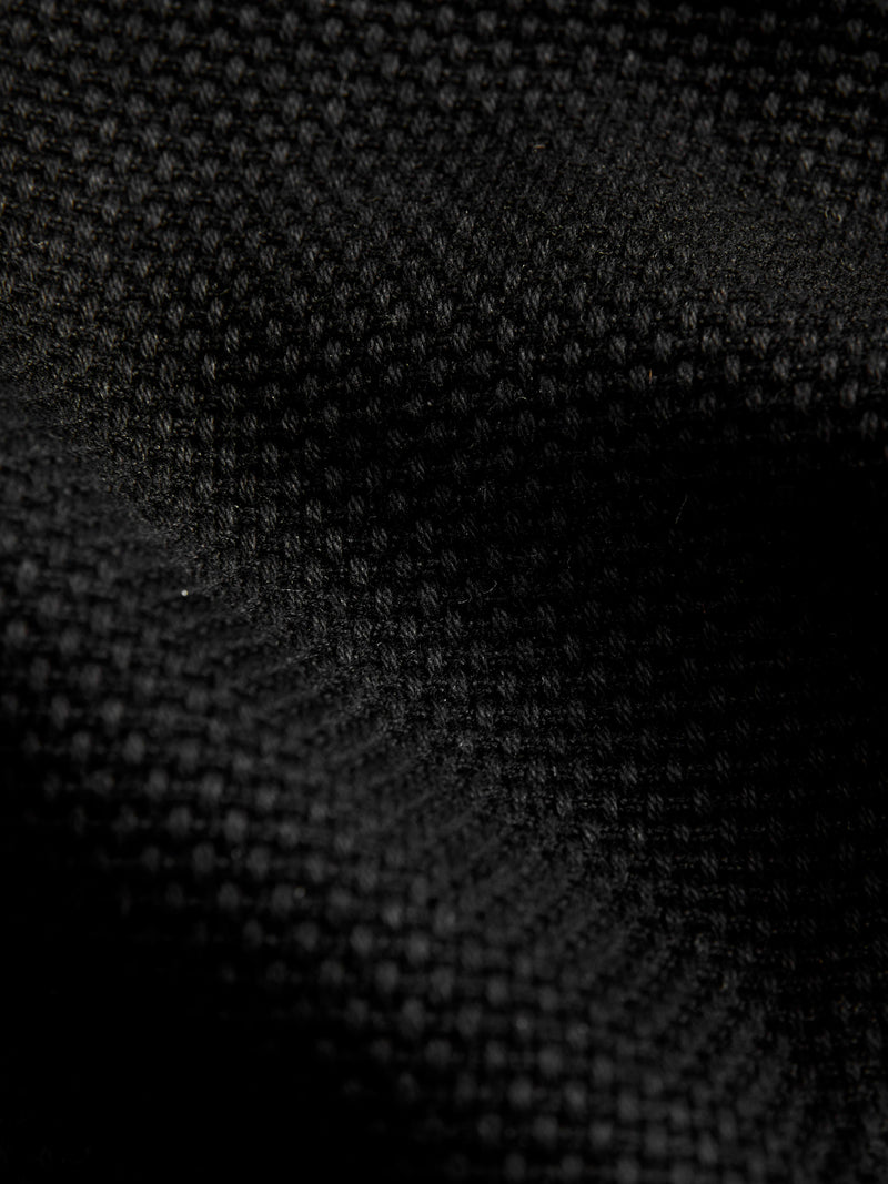 1877S "Kurozome" 14oz Deep Black Selvedge Sashiko Pants - Slim Straight Fit