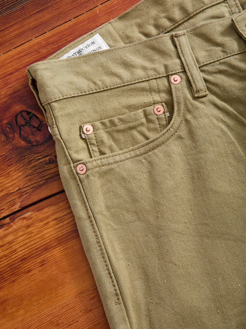 D1888S "Fallen Cotton" 13oz Selvedge Denim - Regular Tapered Fit