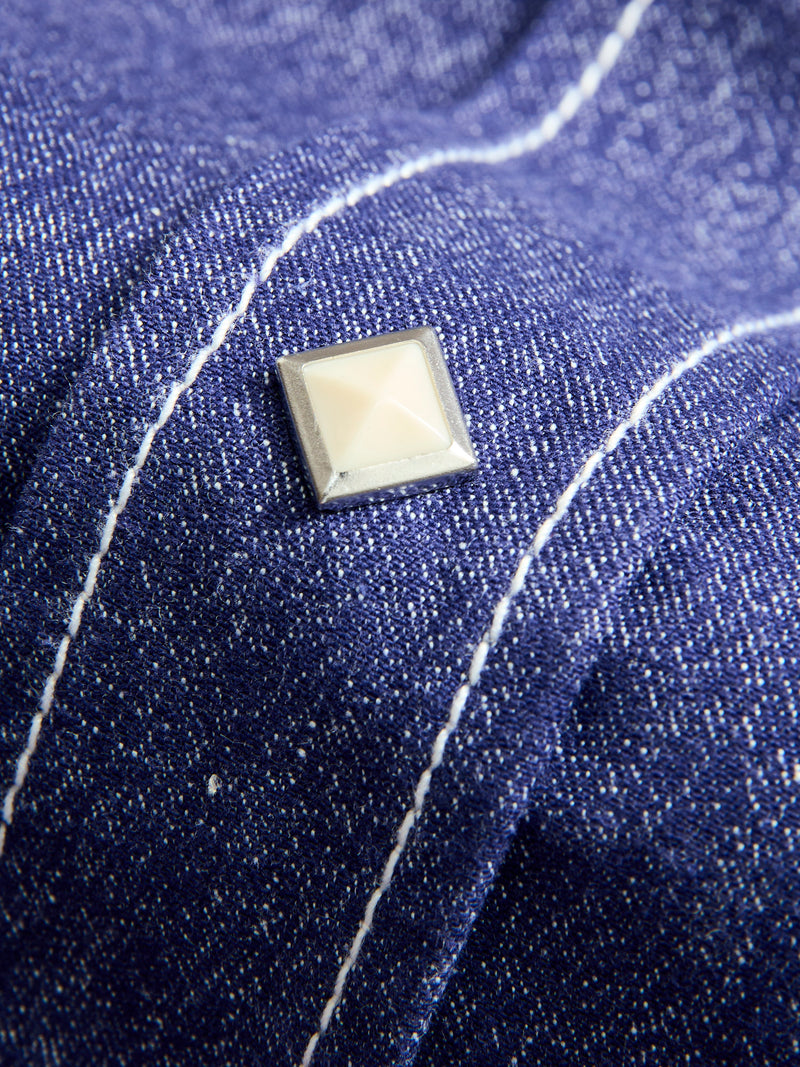 Jaspe Western Pearlsnap Shirt in Purple