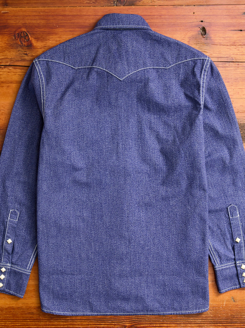 Jaspe Western Pearlsnap Shirt in Purple