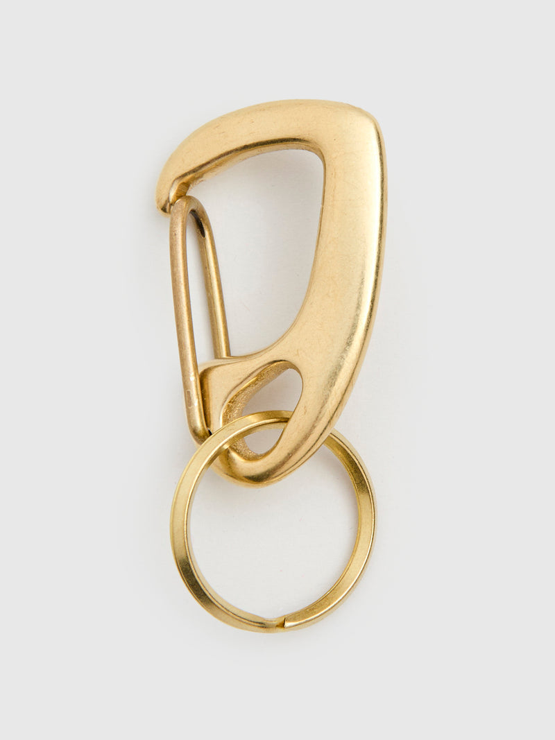 Sand Cast Key Snap in Brass