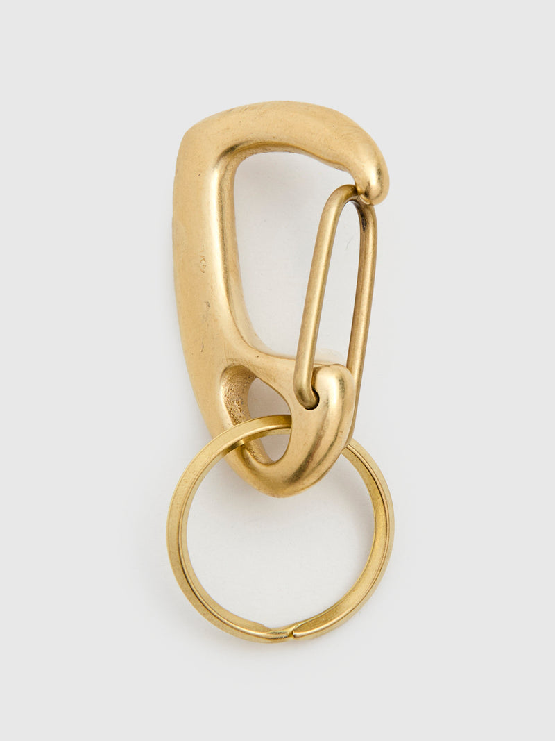 Sand Cast Key Snap in Brass