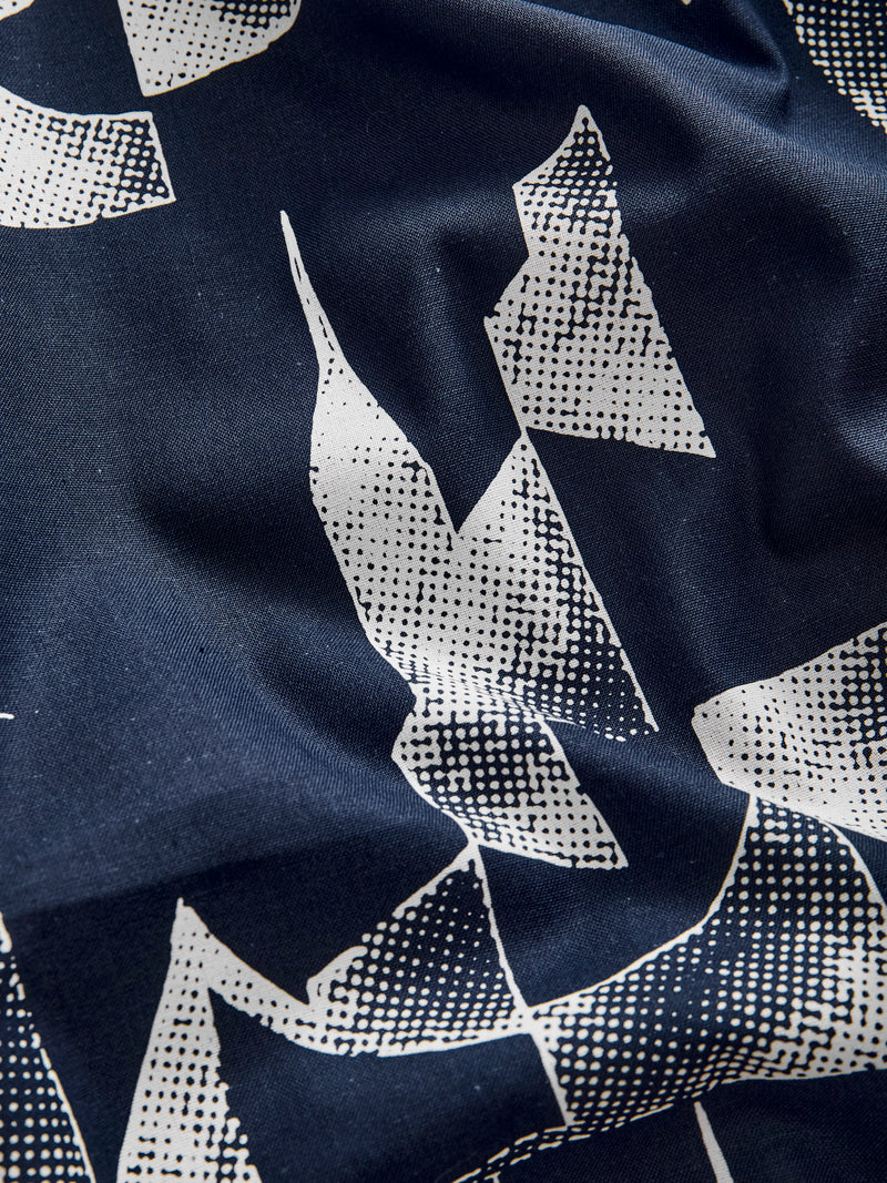 Printed Bandana in Navy NYC
