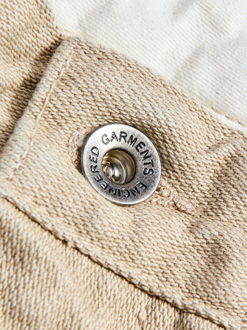 Khaki Broken 13oz RF Jeans - Straight Fit