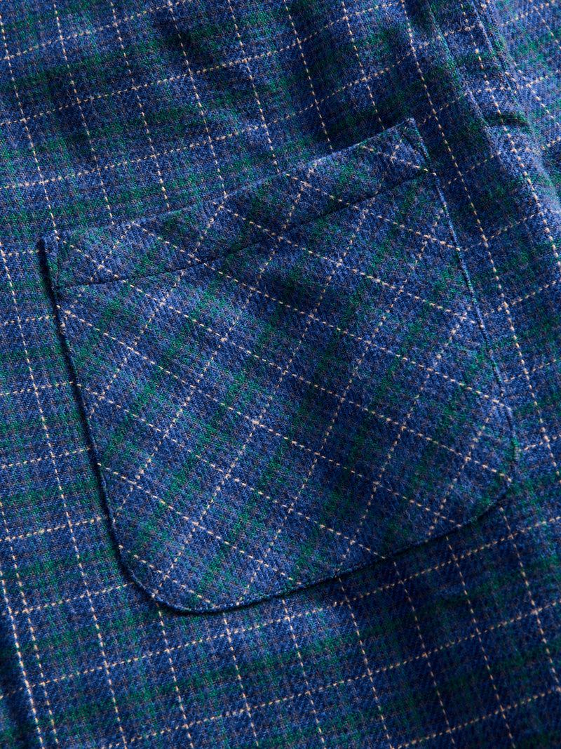 Minerva Button-Up Shirt in Blueish