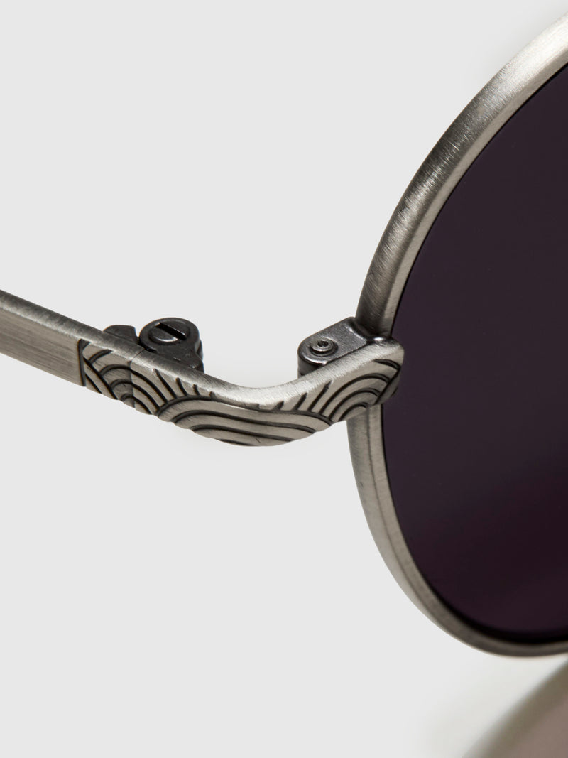SP-04 "Steel Panto" Sunglasses in Silver/Grey