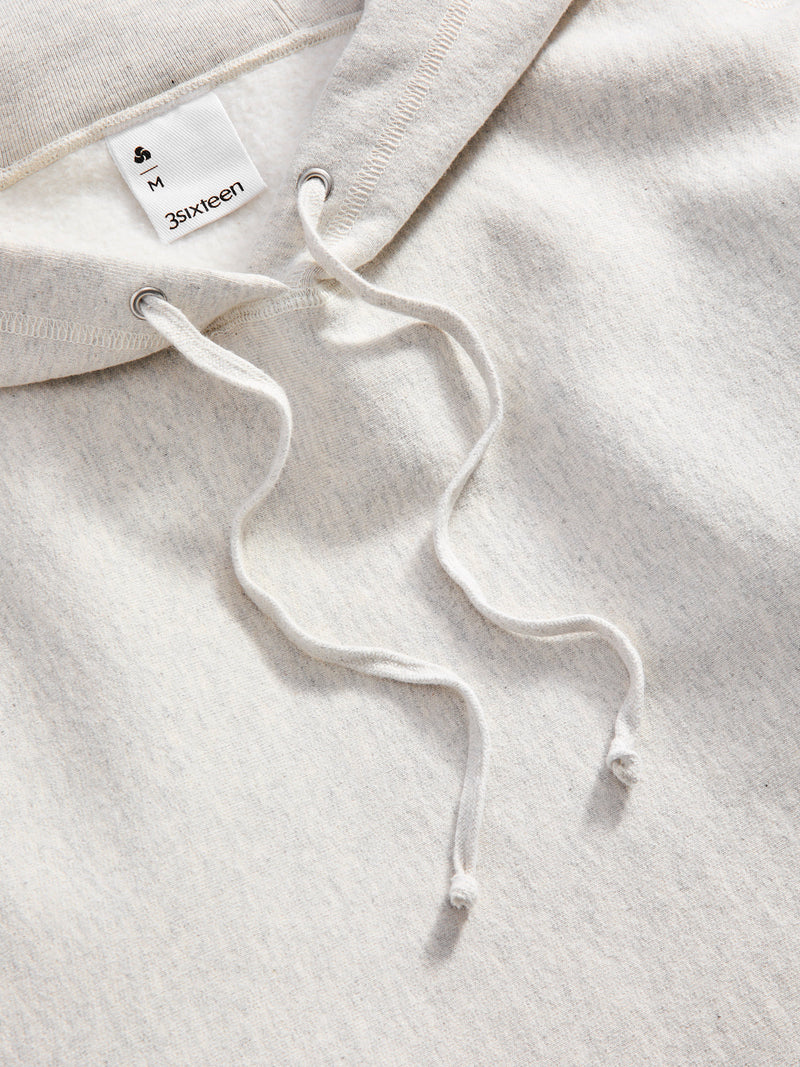 Heavyweight Pullover Hoodie in Oatmeal