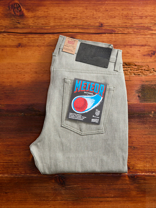 "Meteor Selvedge" 11oz Selvedge Denim - Weird Guy Fit