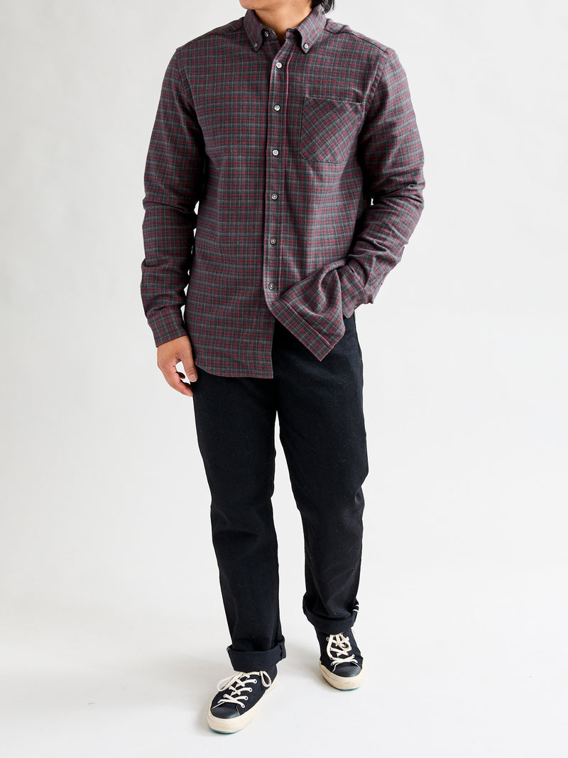 Minerva Button-Up Shirt in Grey