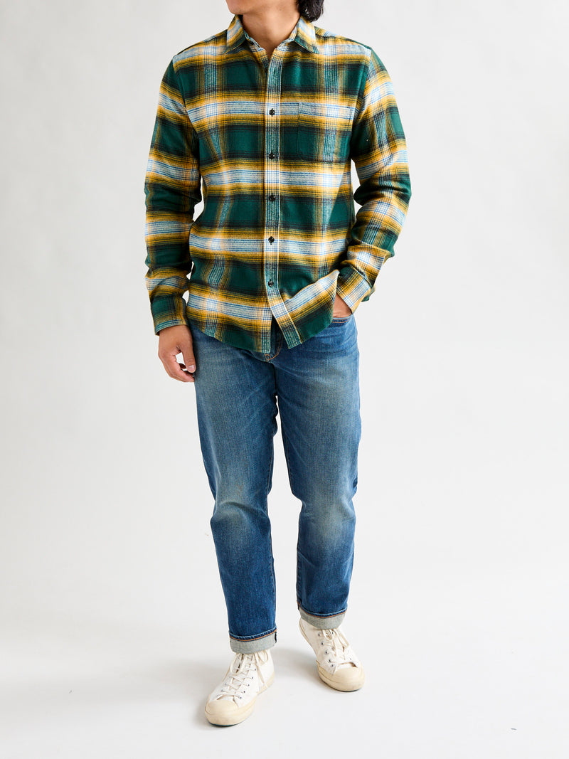 Lousa Button-Up Shirt in Green