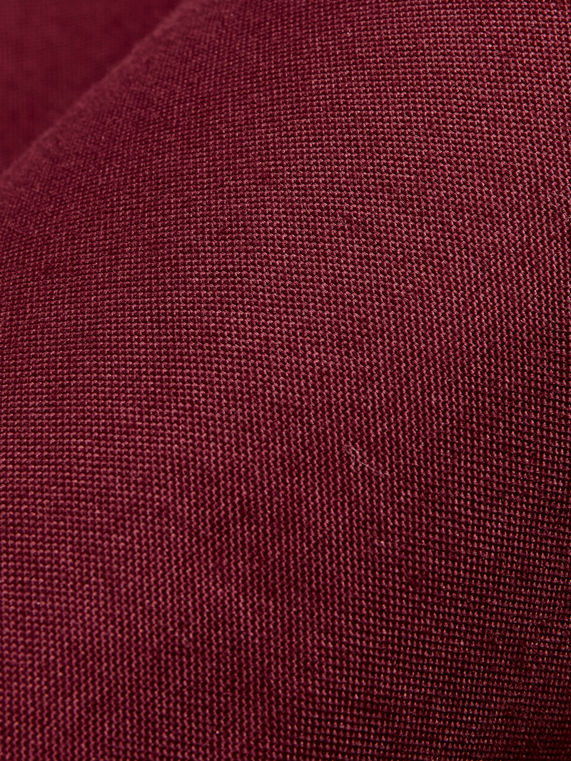 Oxford Button-Down Shirt in Burgundy