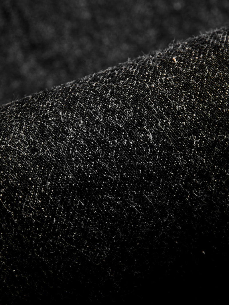 1108BK 14oz Black Selvedge Denim - Slim Straight Fit