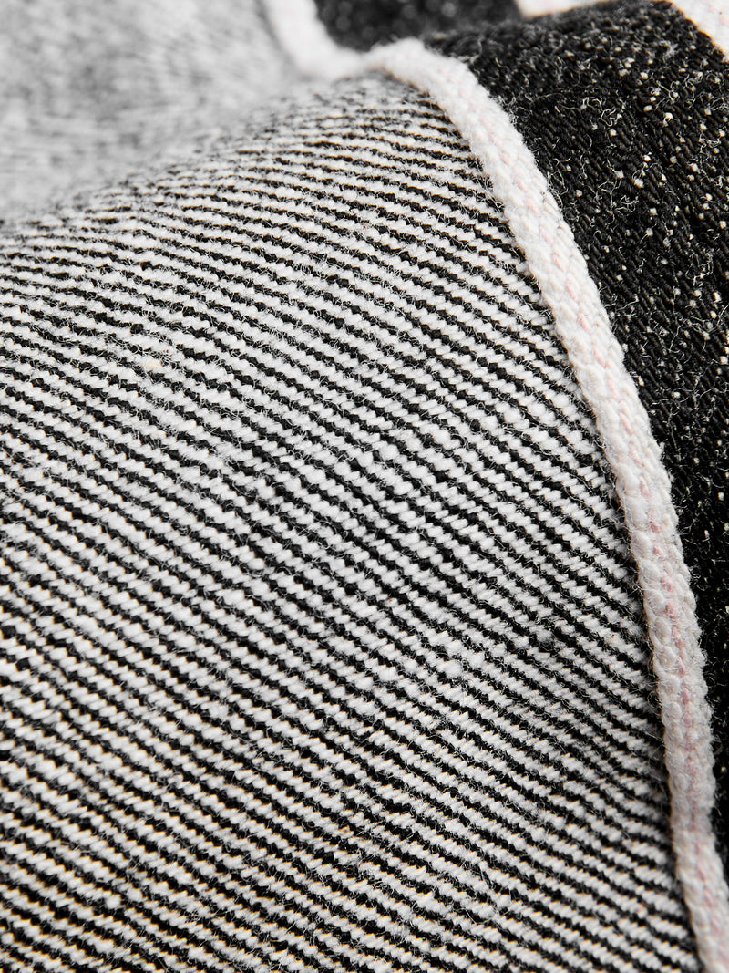 1108BK 14oz Black Selvedge Denim - Slim Straight Fit