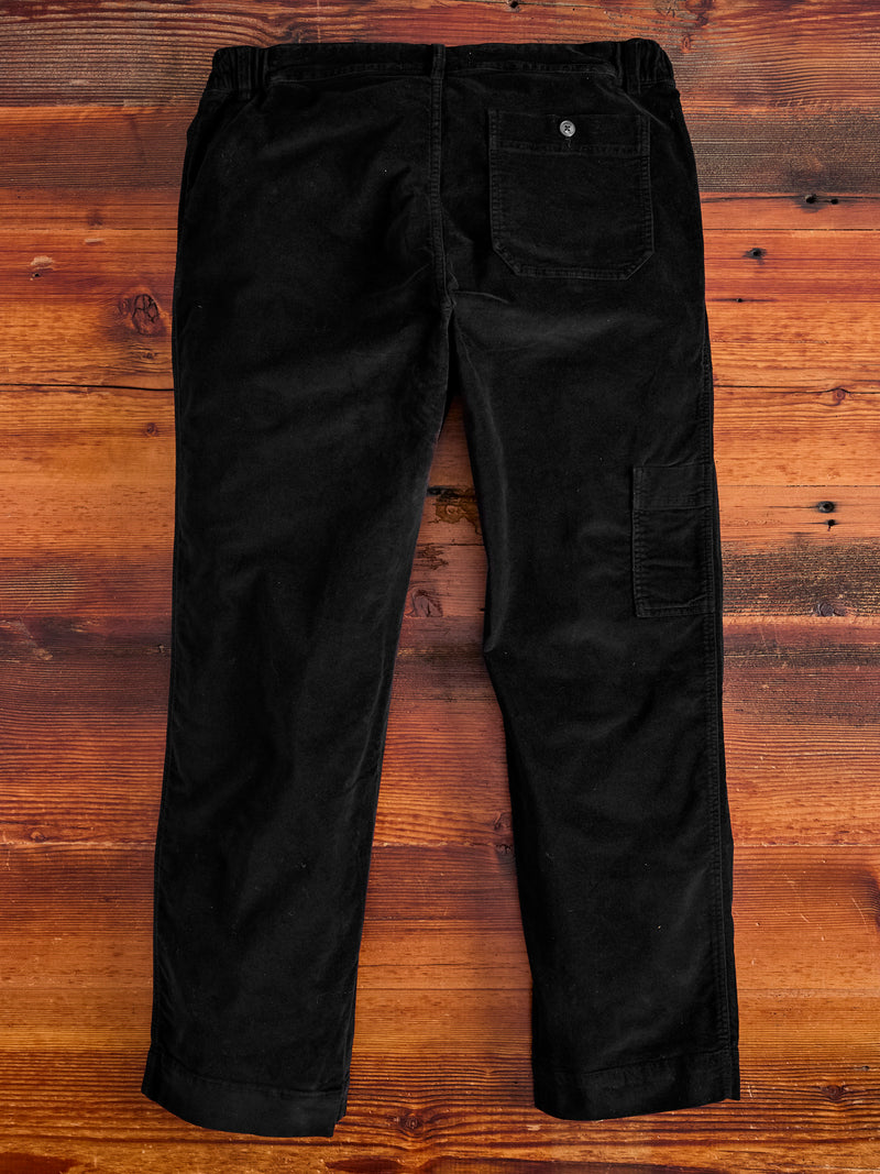Aberlour Moleskin Pants in Ink Black