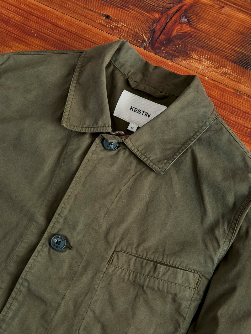 Huntly Jacket in Dark Olive