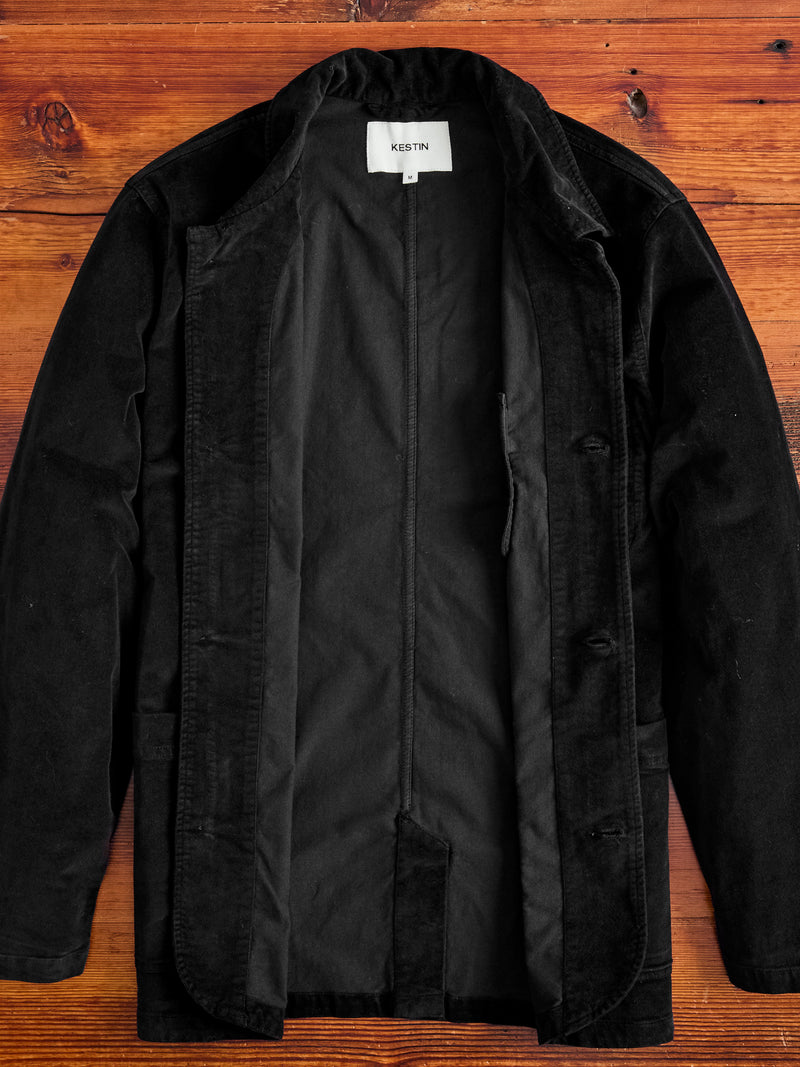 Huntly Jacket in Ink Black