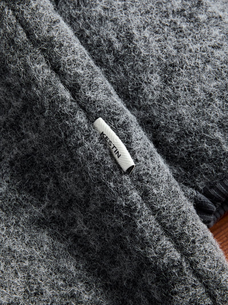Junction Sweat Jumper in Grey Wool