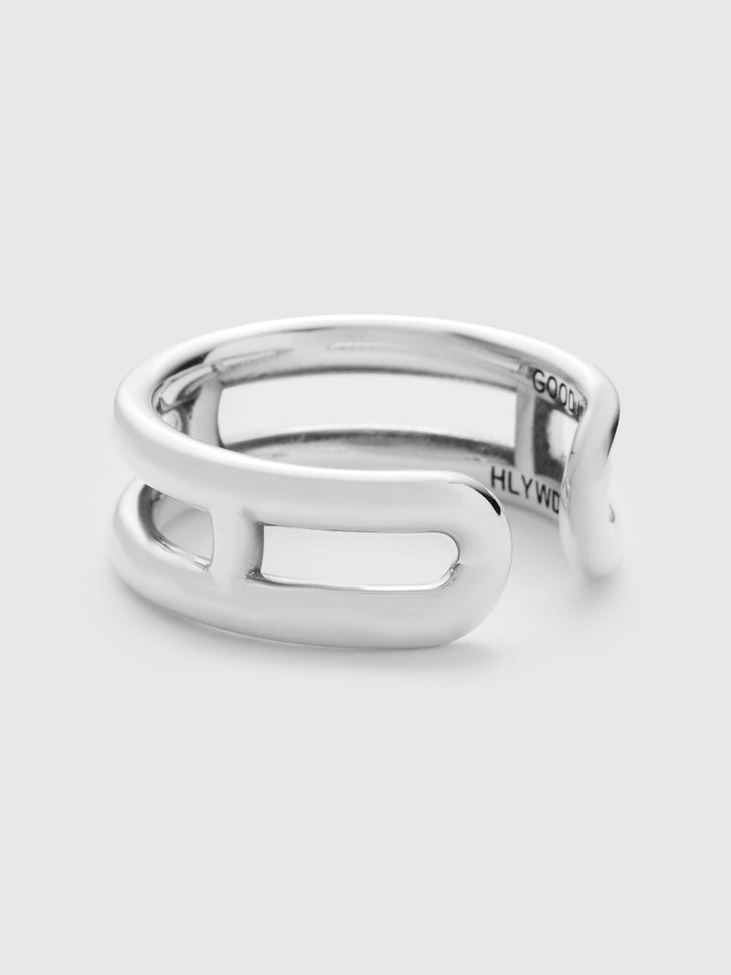 Slim Cigar Band in Sterling Sliver