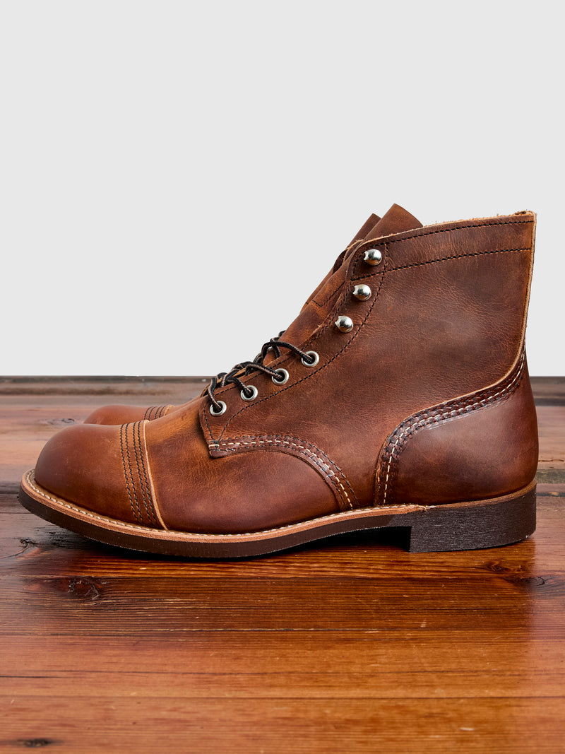 8085 Iron Ranger Boot in Copper Rough & Tough