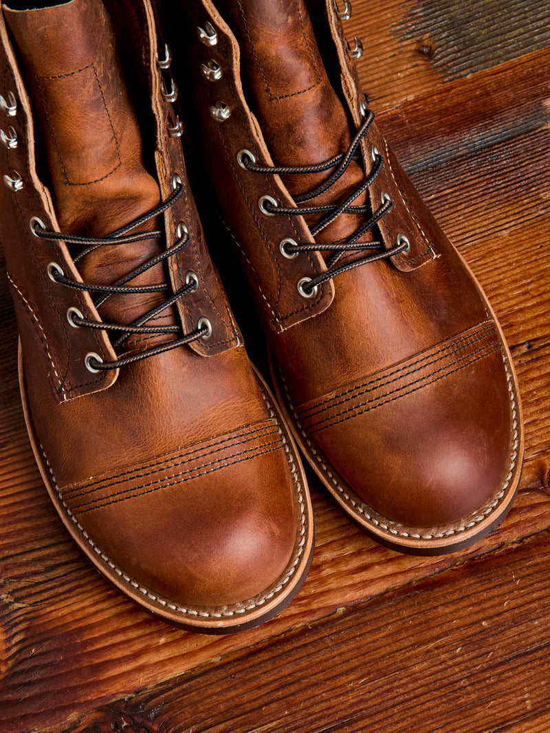8085 Iron Ranger Boot in Copper Rough & Tough