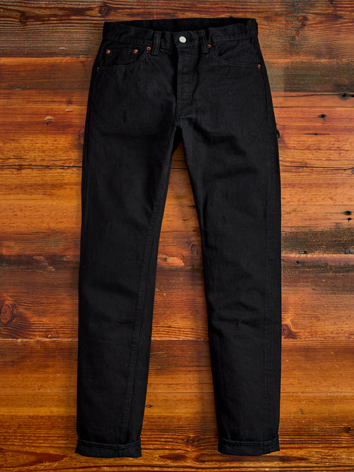 0605SP-OD "Sumi Ink Overdye" 15.7oz Selvedge Denim - Natural Tapered Fit