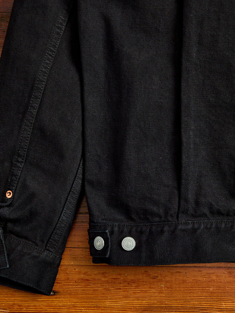2105SP-OD "Sumi Ink Overdye" 15.7oz Selvedge Denim Type-2 Jacket