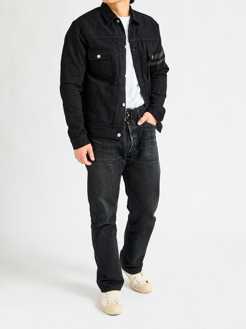 2105SP-OD "Sumi Ink Overdye" 15.7oz Selvedge Denim Type-2 Jacket