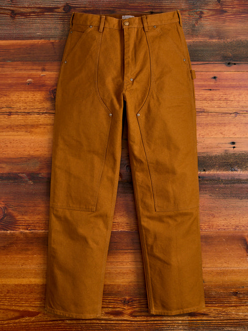 Double Knee Painter Pants in Golden Brown
