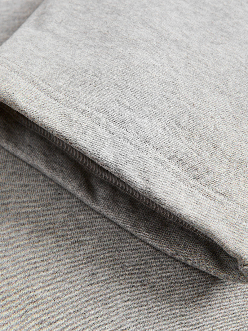 3S50 "Good Originals" Heavyweight Loopwheel Sweatpants in Heather Grey