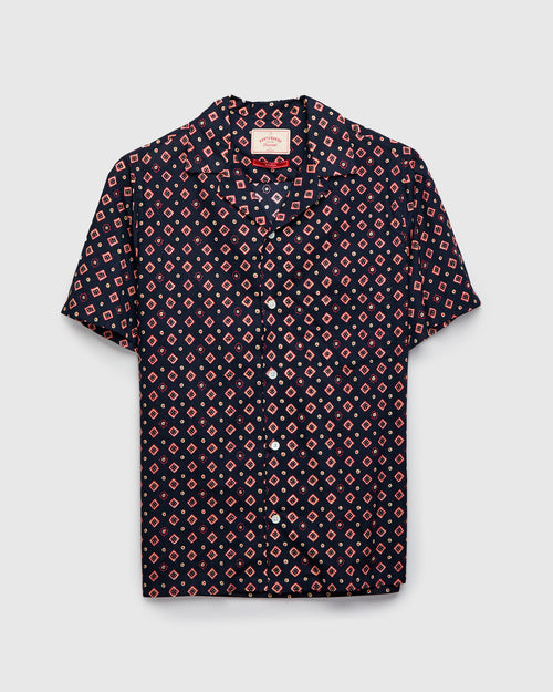 Dice Shirt in Royal