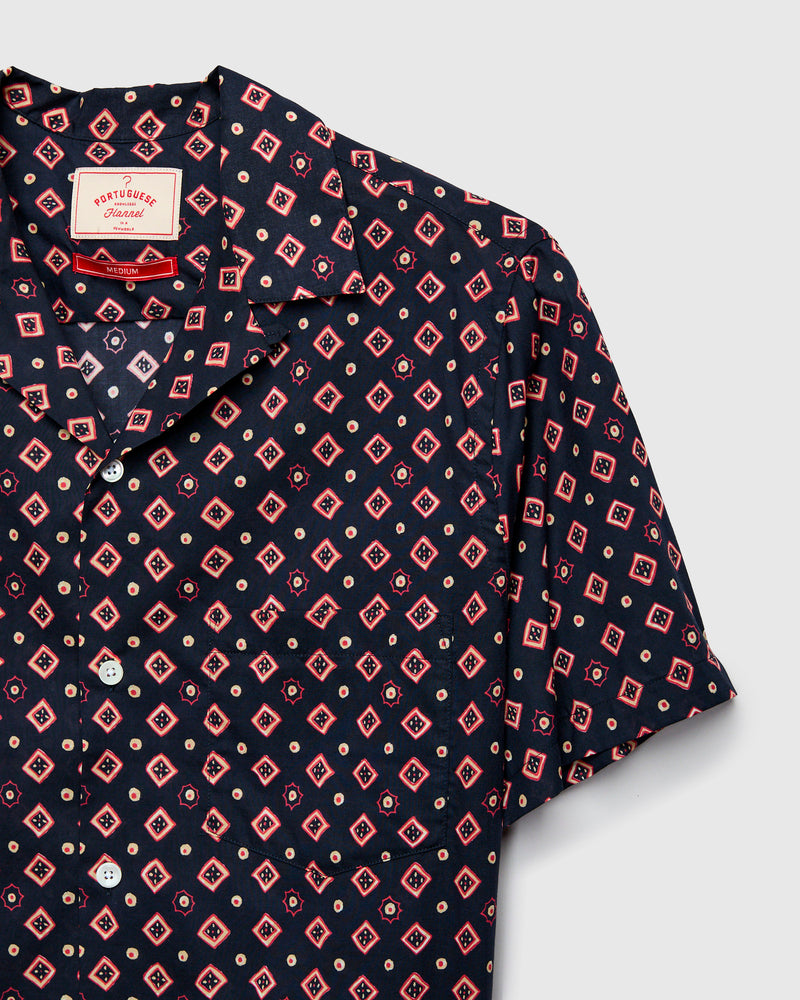 Dice Shirt in Royal
