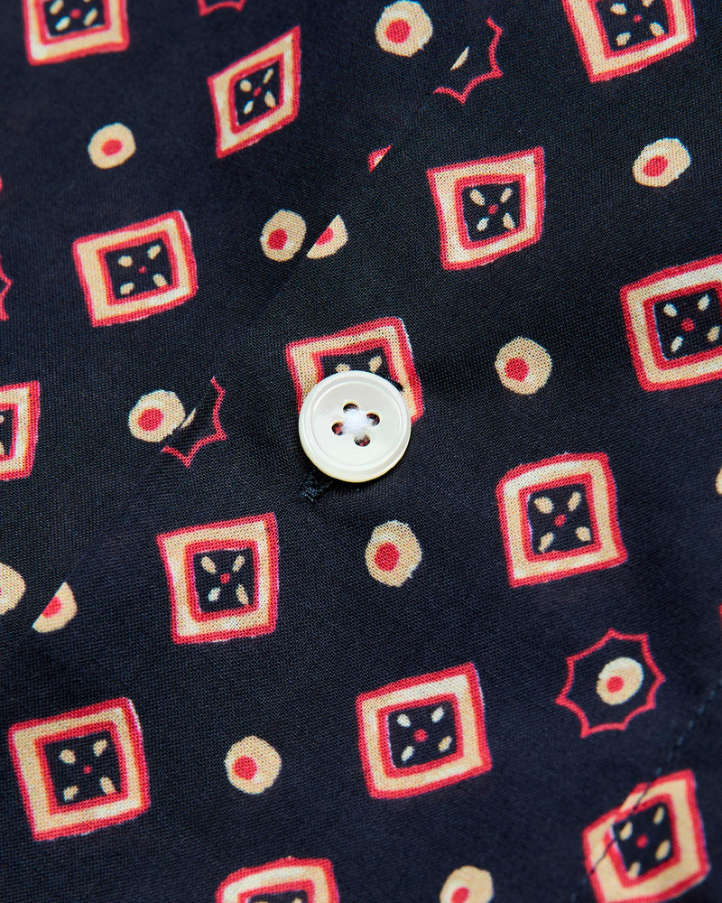 Dice Shirt in Royal