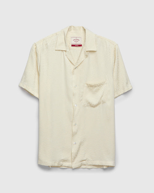 Finger Print Shirt in White