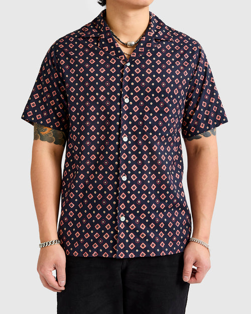 Dice Shirt in Royal