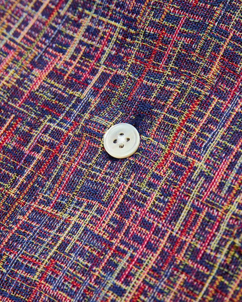 Summer Boucle Shirt in Blue