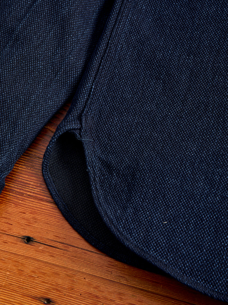5713 "Heavyweight Sashiko" Work Shirt in Indigo