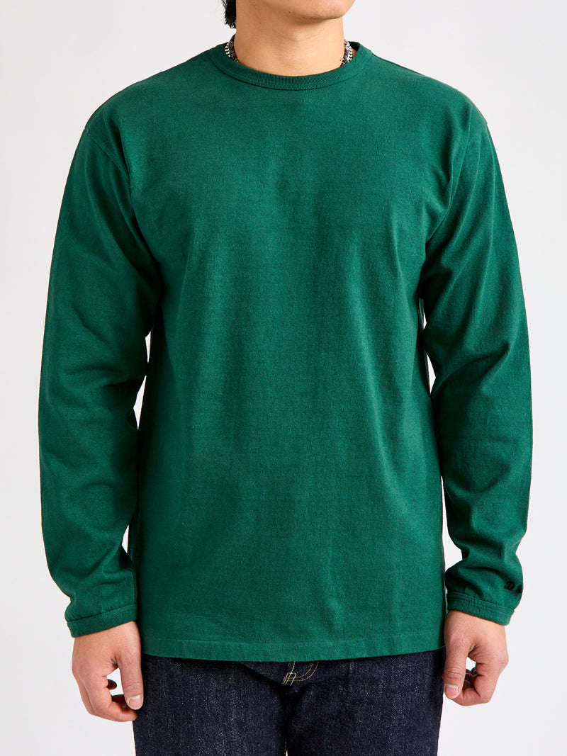 Stand Wheeler Long Sleeve Tee in Green