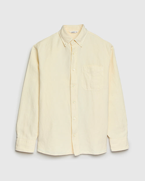 Big Oxford Shirt in Ecru Hemp