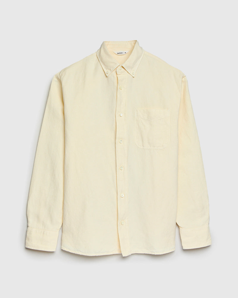 Big Oxford Shirt in Ecru Hemp