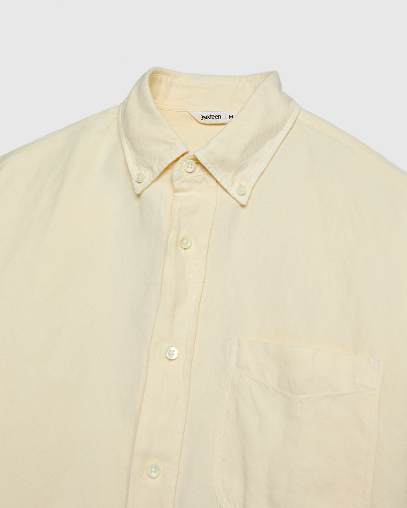 Big Oxford Shirt in Ecru Hemp