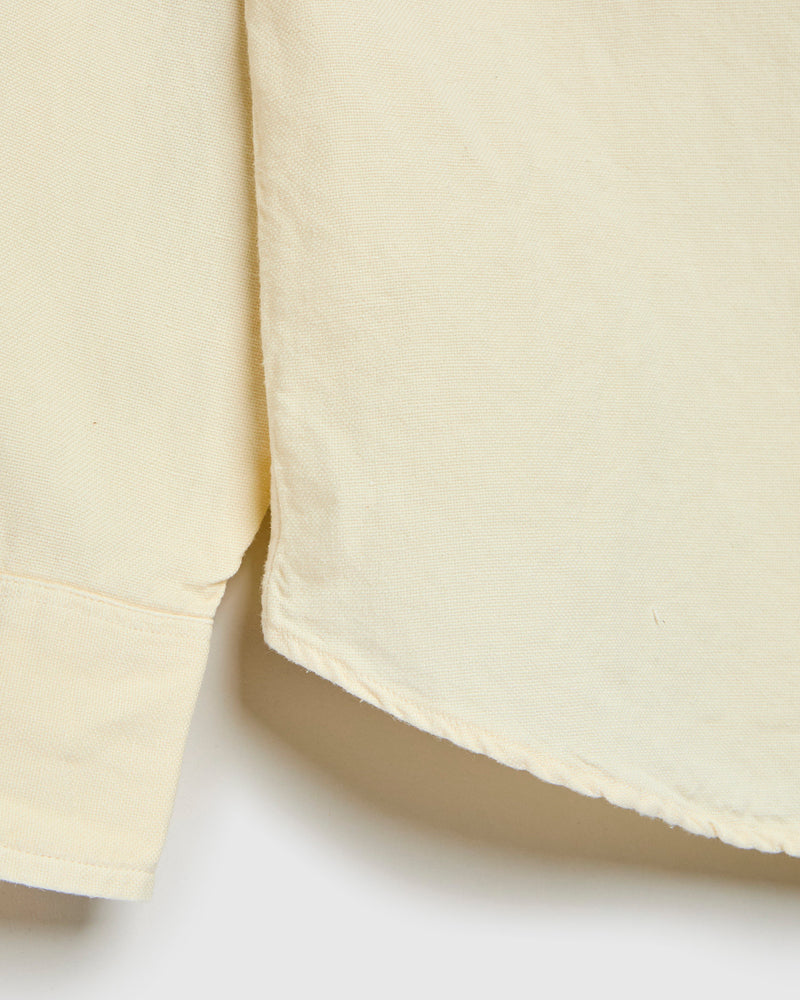 Big Oxford Shirt in Ecru Hemp