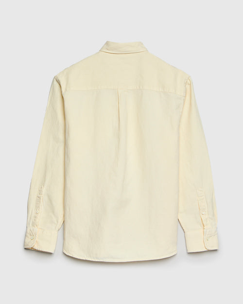 Big Oxford Shirt in Ecru Hemp