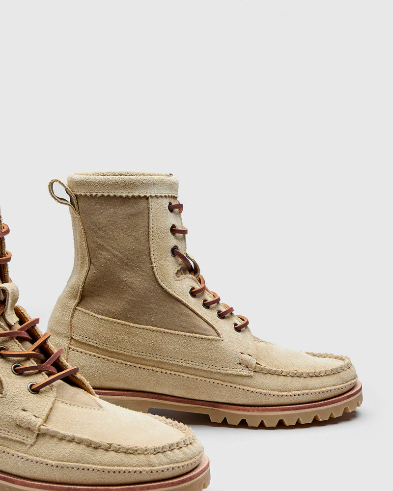"WWII Tent" Rangeley Boot in Coyote Sand