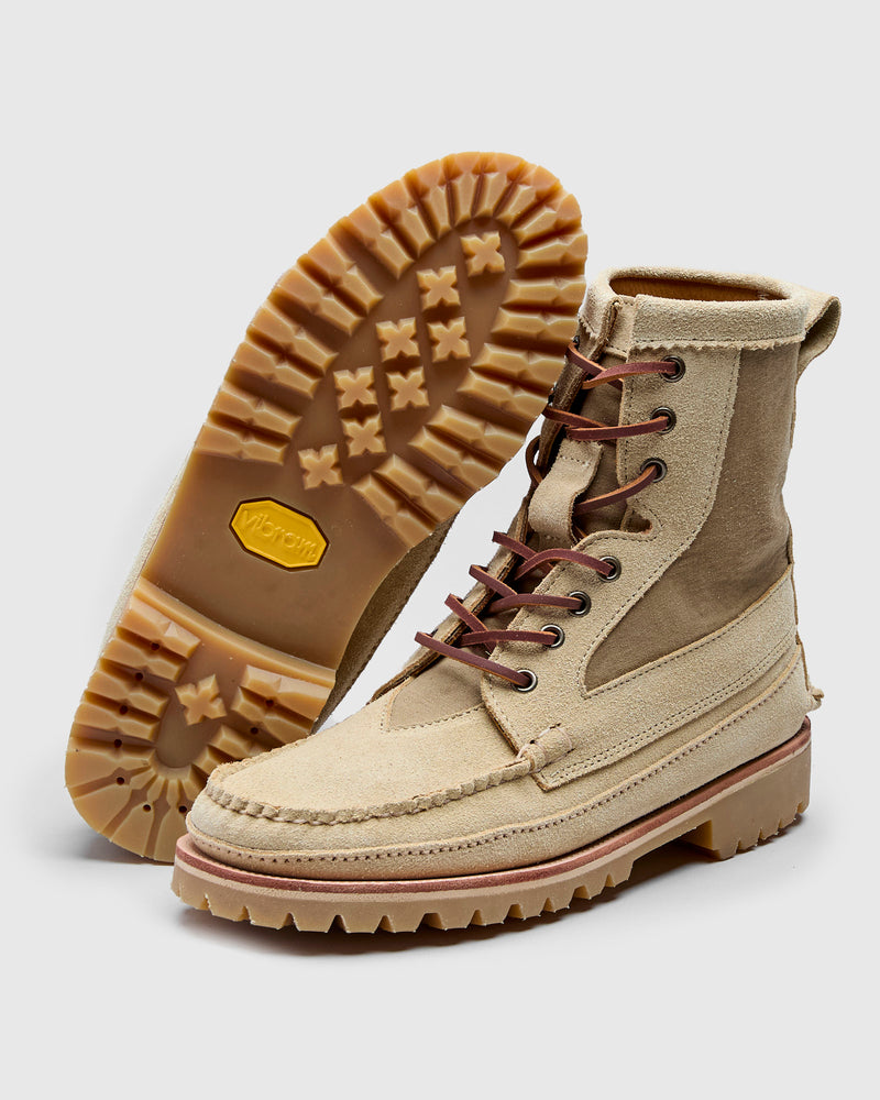 "WWII Tent" Rangeley Boot in Coyote Sand